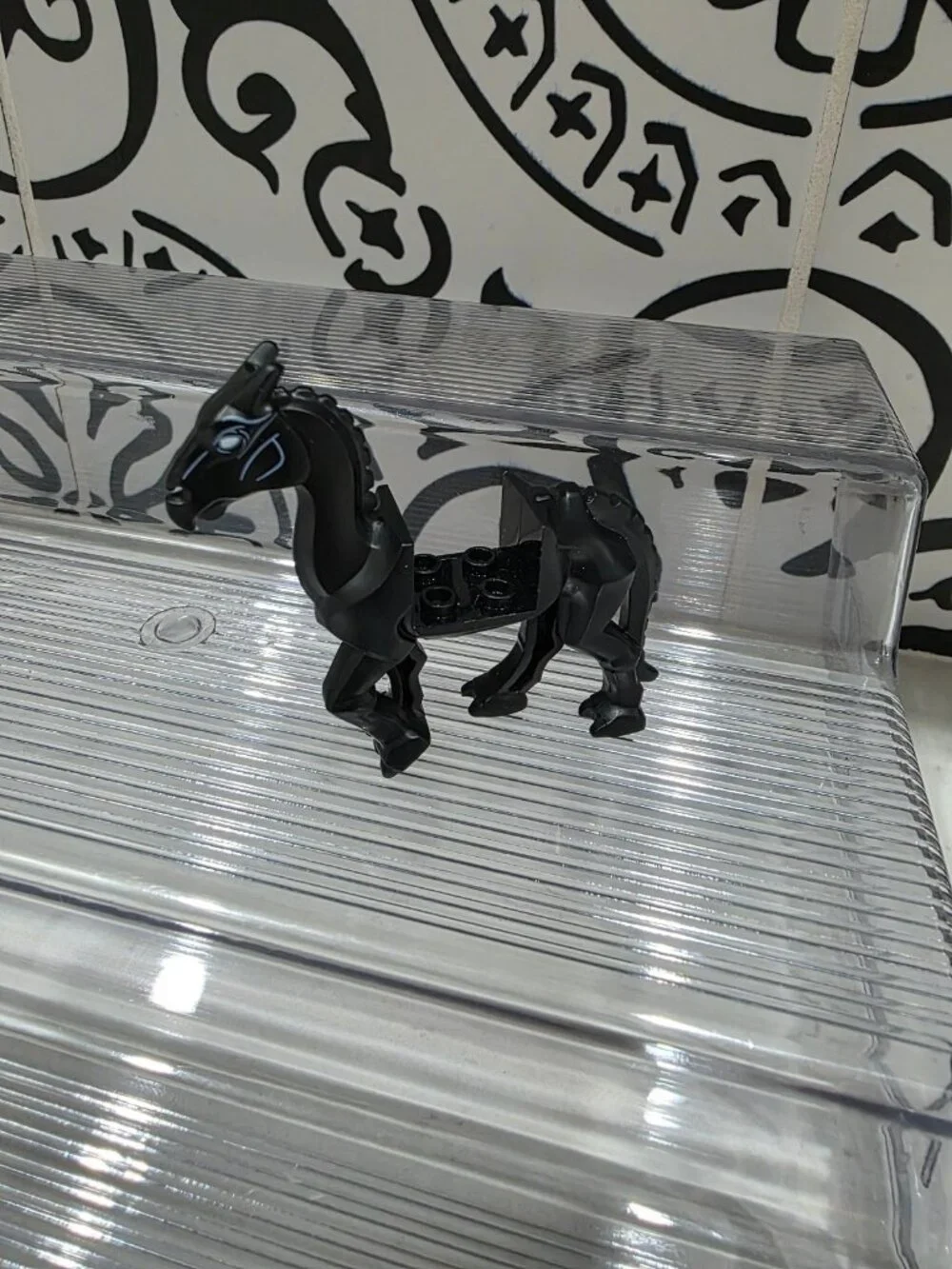 LEGO Harry Potter Thestral Black Skeletal Horse Figure No Wings Replacement